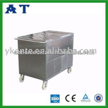 Edelstahl sterile Trolley Auto